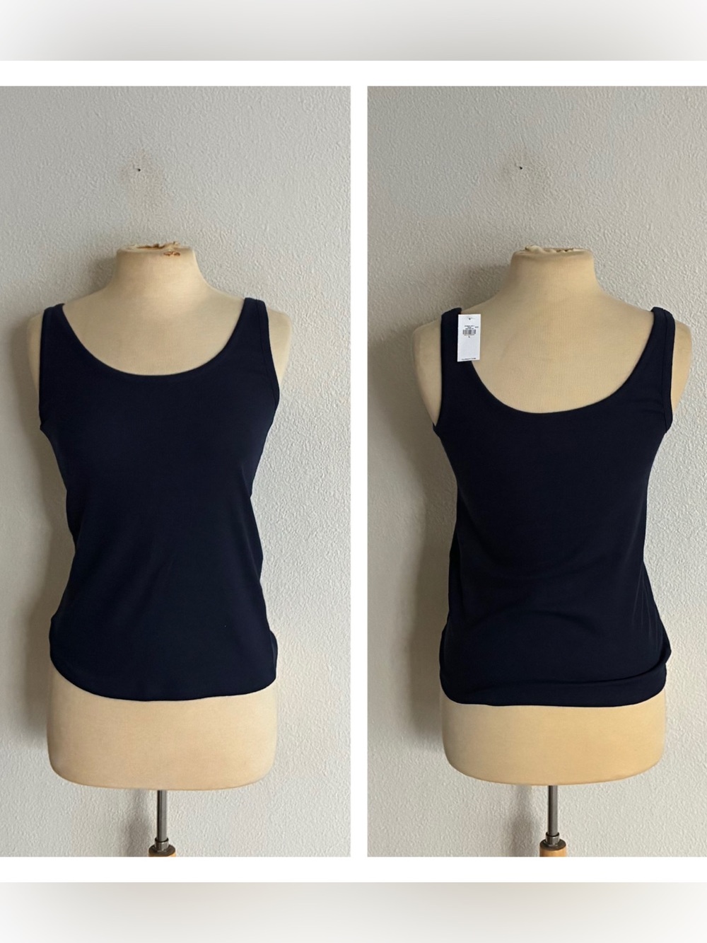 Old Navy blue ribbed tank top